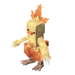 Combusken - fire/fighting type Pokémon (#256)