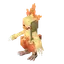 combusken - Evolution of Torchic via level up